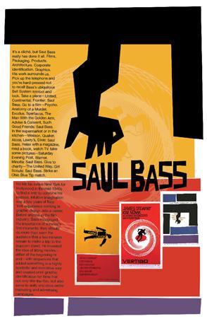 Saul Bass Inspired Poster